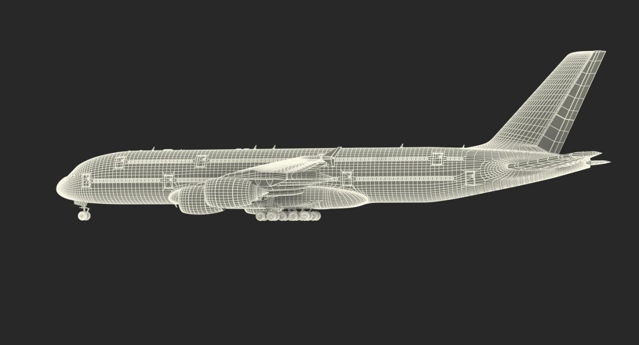 Airbus A380-1000 Air France 3D